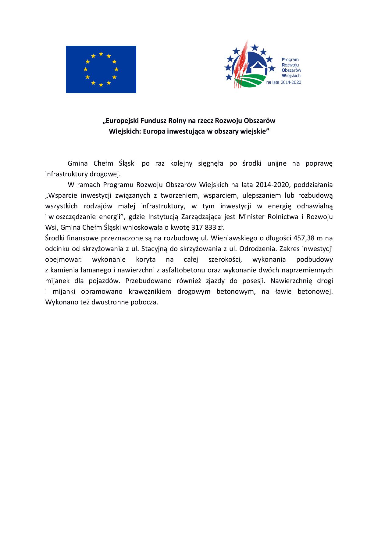 biuletyn informacja Wieniawskiego