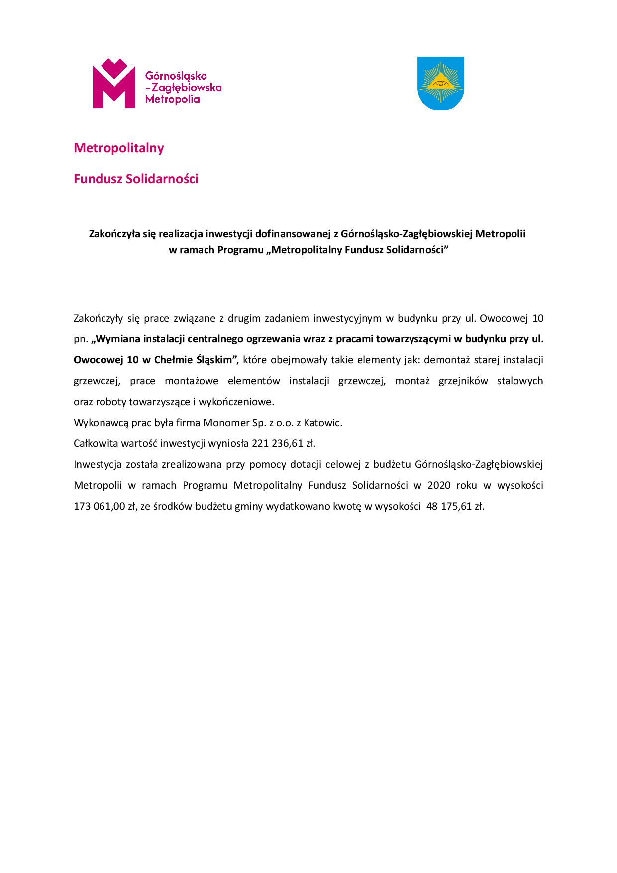 inwestycja