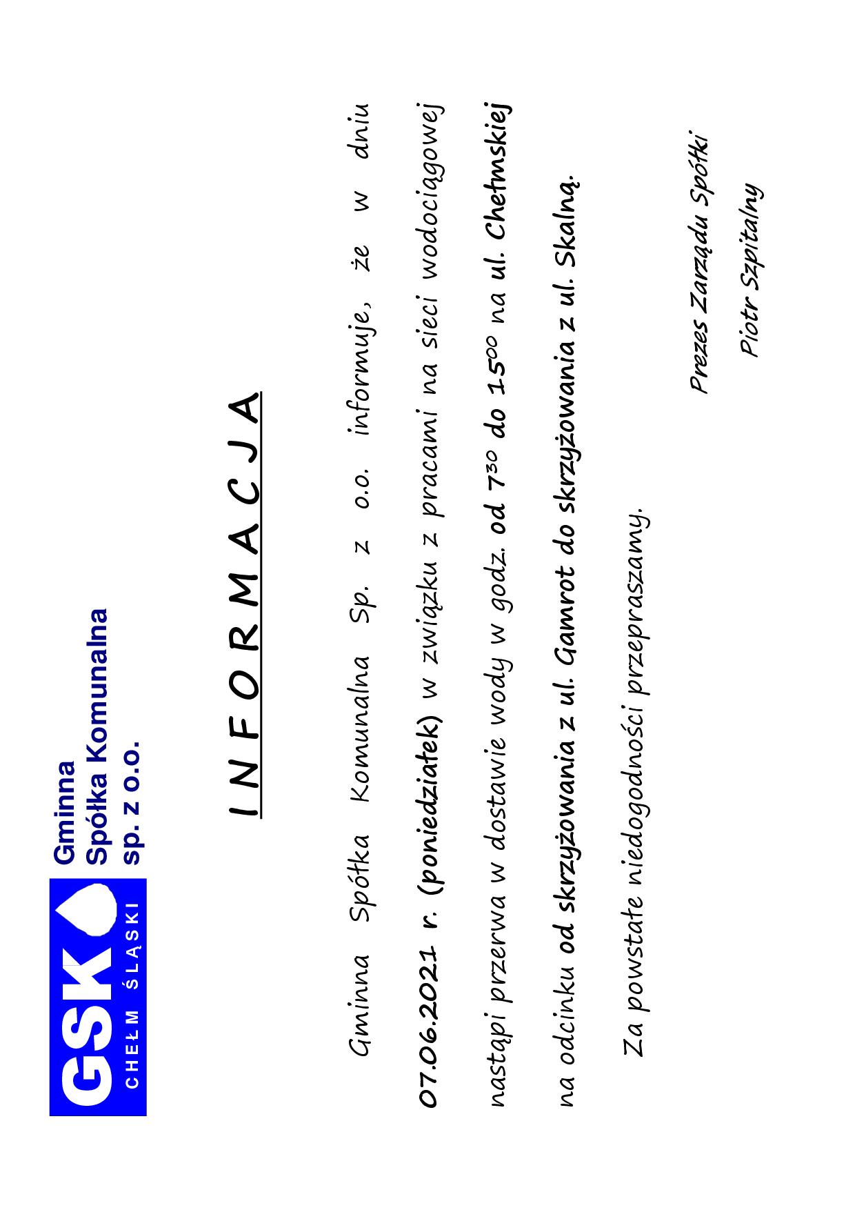 brak wody 07.06