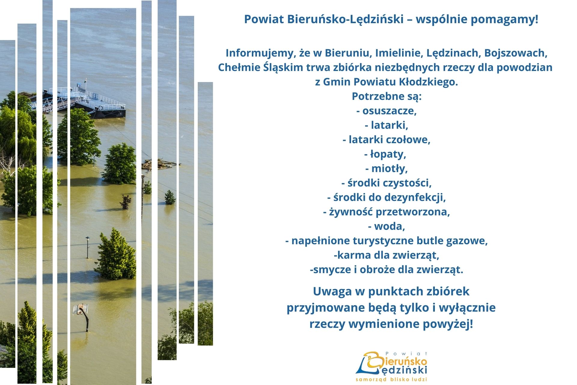 pomoc dla powodzian
