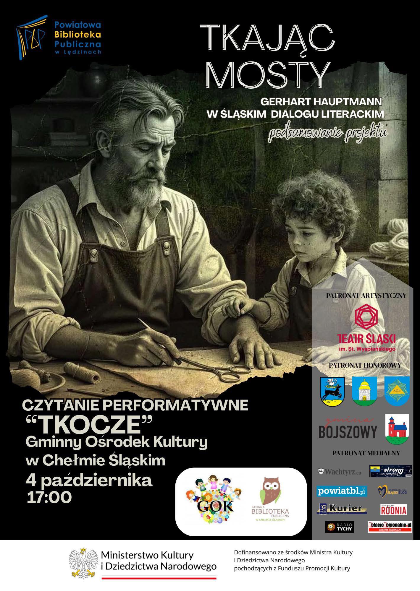 Plakat promujący wydarzenie. Opis w poście
